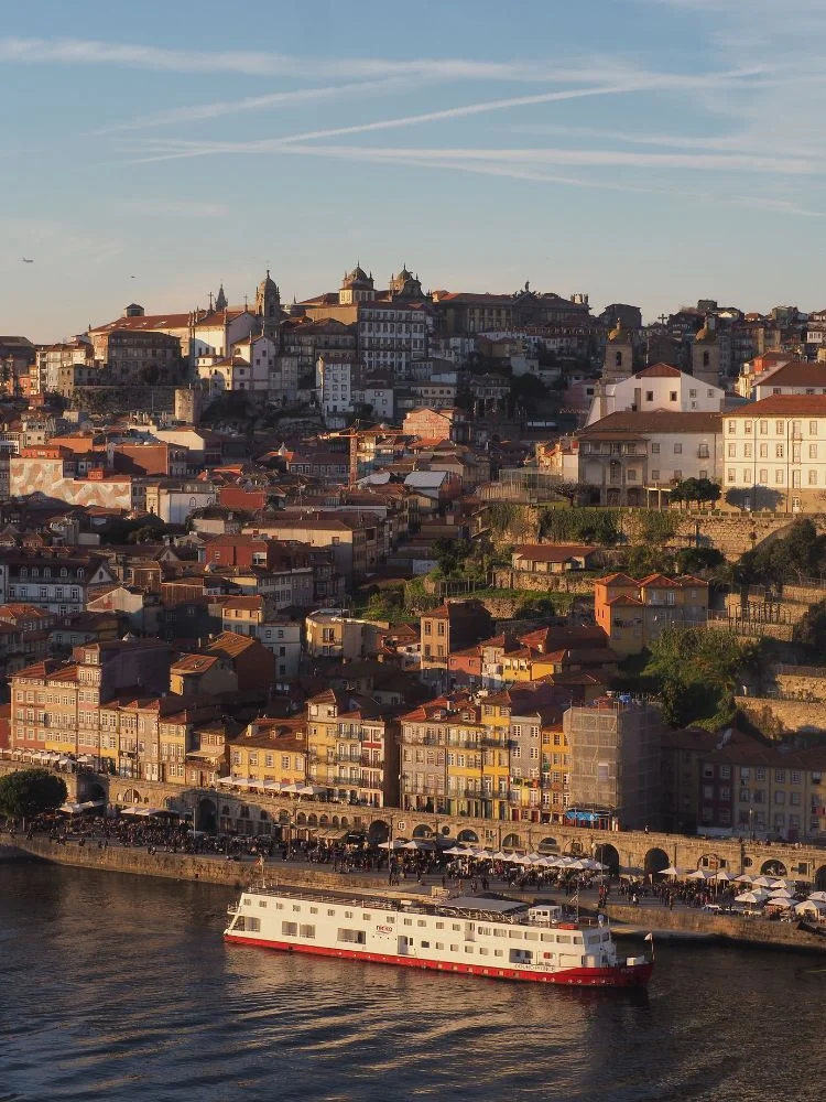 vista de oporto desde tu crucero fluvial por europa