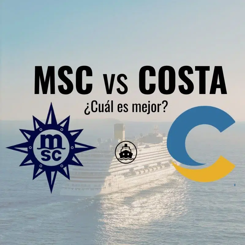 msc vs costa cruceros cual es mejor? comparativa